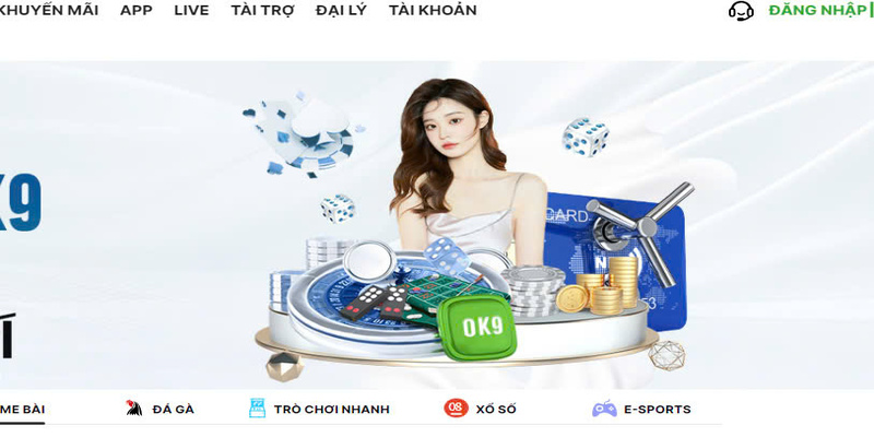 Top 3 trò chơi Casino HOT nhất tại nhà cái OK9