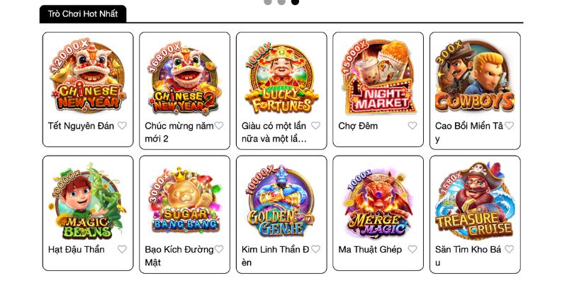 Điểm danh các tựa game cực hot 